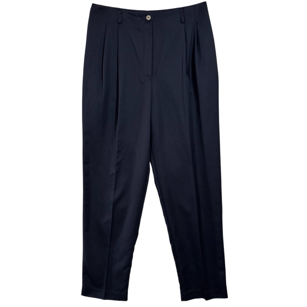 NEW Vintage Haley High Waist‎ Pleated Dress Pants 30 Size 12 Drapey Tapered 90s